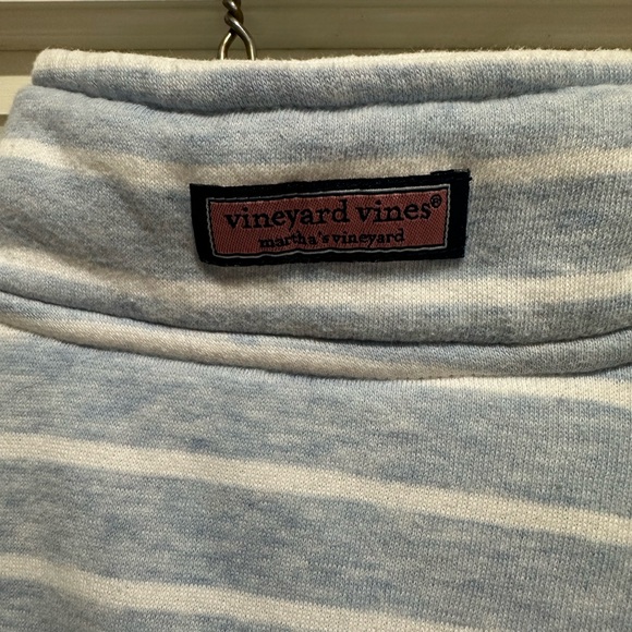 Vineyard Vines Fleece Lined Shep 3/4 Zip Shirt, Size Small - Picture 3 of 9
